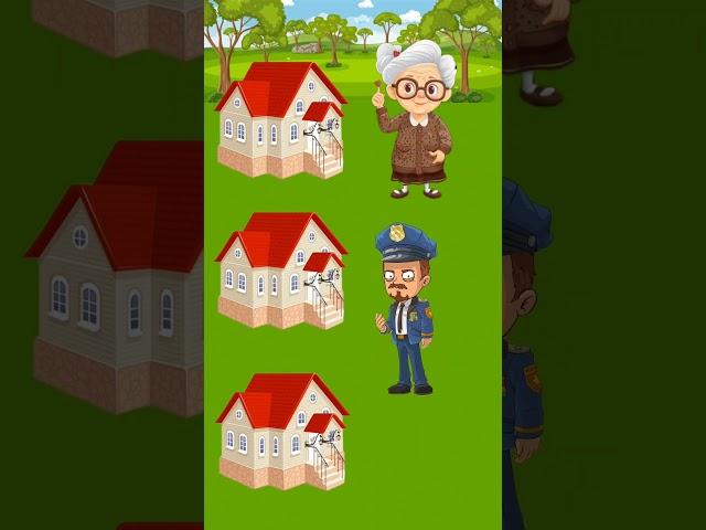 Which one is my grandson hiding in? #shorts #funny #animation #cartoon #english #usa #geraldardova
