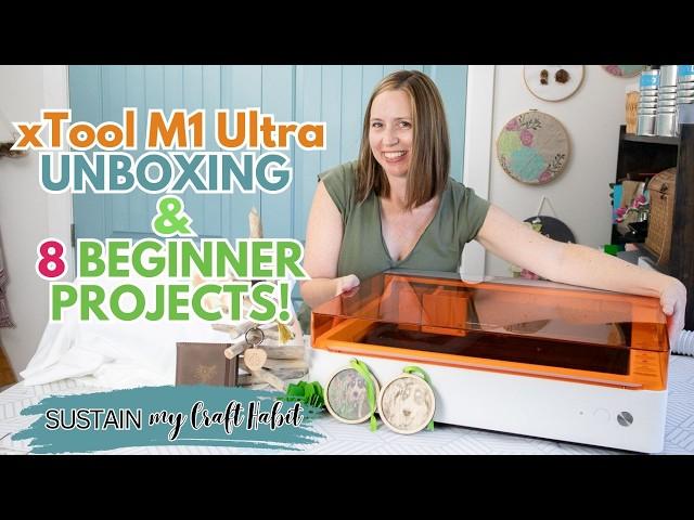 8 Easy xTool M1 Ultra Projects for Beginners / Cut, Print, Engrave and More!