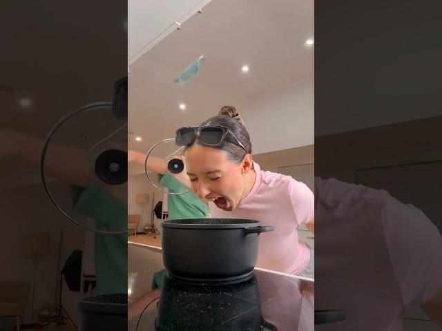 Cooking with your gf be like...
