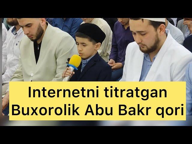 Buxorolik Abu Bakr qoridan taroveh tasbehi. #Abubakr