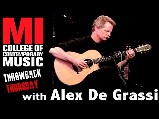 Alex De Grassi - Throwback Thursday from the MI Vault 02/16/2006