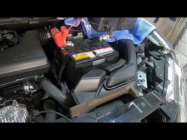 Nissan Rogue X-Trail T32 Battery Replacement Change