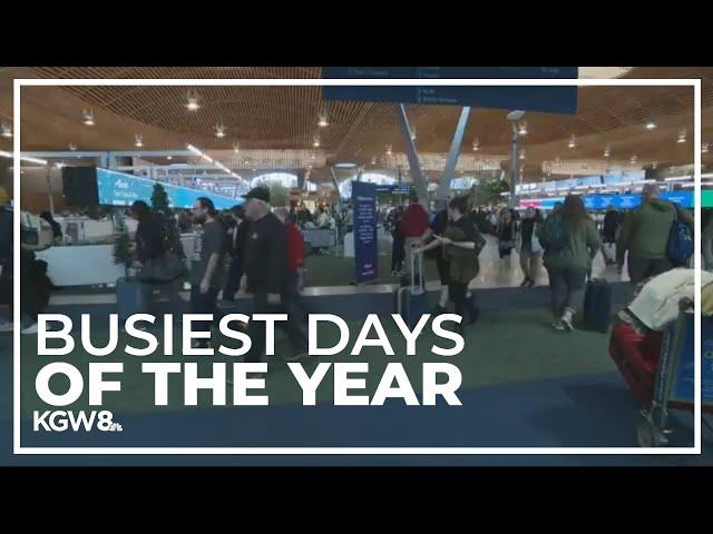 Over 56,000 travelers expected in Portland airport’s busiest day