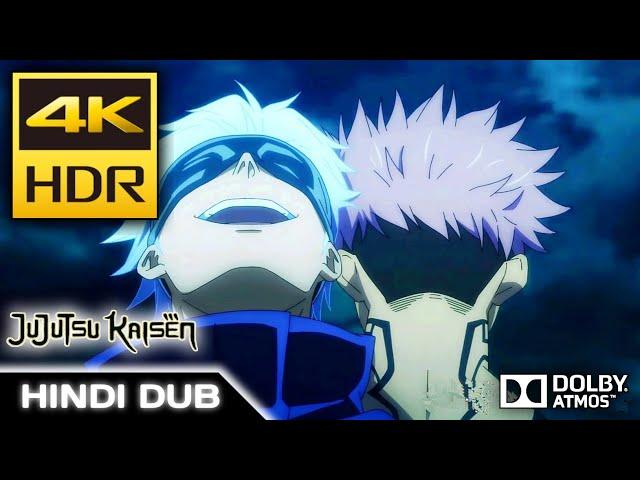 Gojo Vs Sukuna Full Fight in Hindi Dubbed (4K 60FPS) Jujutsu Kaisen Hindi Dubbed