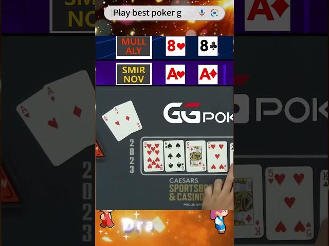 0416 #SMIRNOV All-in Triumph: SMIRNOV Wins World Series of Poker 2023 Millionaire Maker #Poker Tour