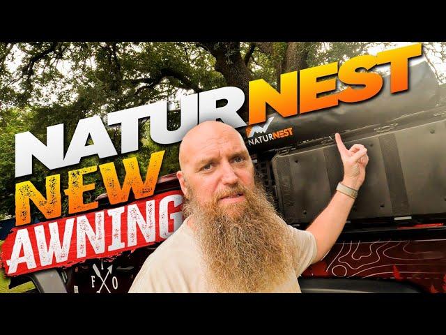 Naturnest Awnings (Unboxing & Setup) How To Install Rooftop Tent & 270 Awning For Overlanding