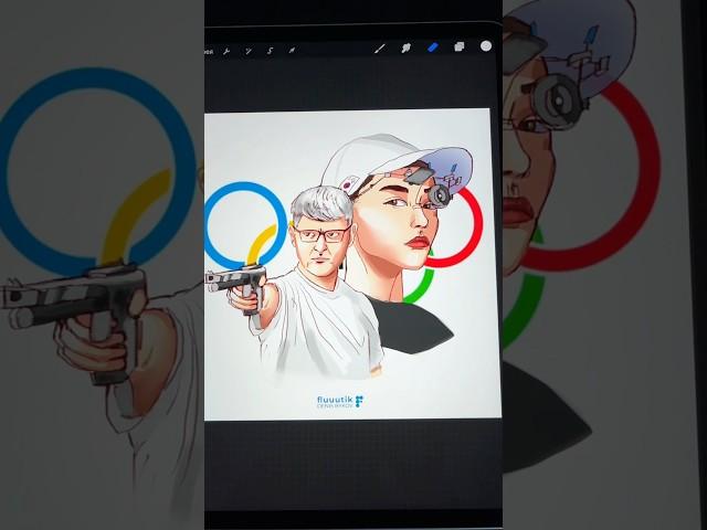 Olympics 2024 art