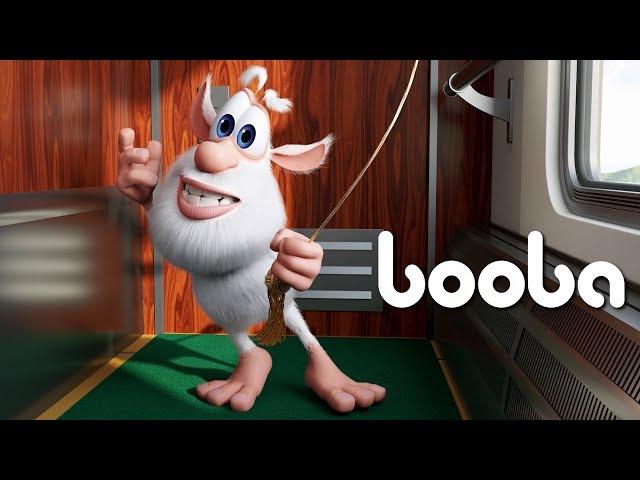 Booba - ep #28 - Booba in the train  - Funny cartoons for kids - Booba ToonsTV