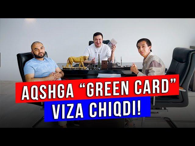 Amerikaga "Green card" viza chiqdi! Elchixonada qanaqa savollar berishdi?