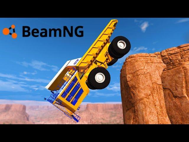 BeamNG Drive Адские СПУСКИ