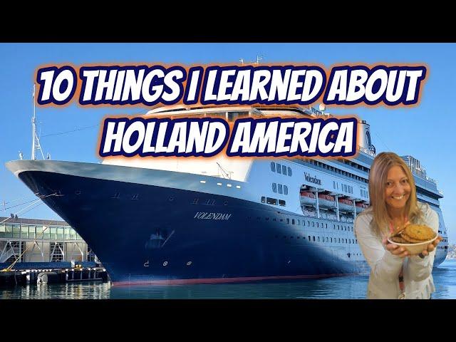 Holland America Cruise Tips | 10 Things to know BEFORE you Cruise HAL