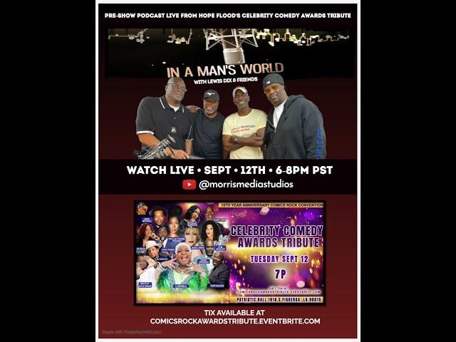 In A Man's World LIVE from Hope Flood's Celebrity Comedy Tribute 9-12-23