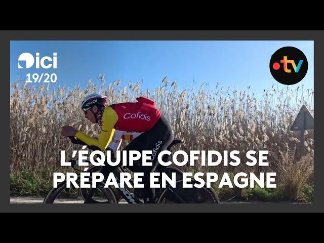 L'équipe cycliste Cofidis prépare la nouvelle saison autour du champion olympique Benjamin Thomas