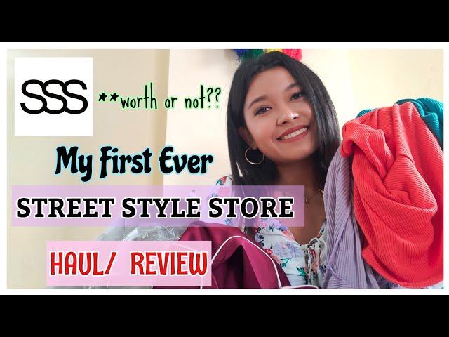 MY FIRST EVER STREET STYLE STORE HAUL AND REVIEW/SSS/ Niya Mika