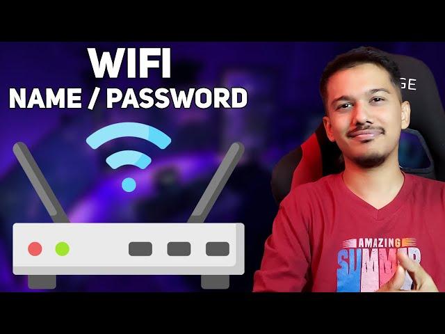 How to Change Wifi Password & Name of Any Router [Mobile+PC]