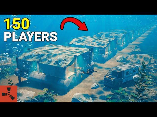 I Gave 150 Rust Players their own Underwater Base! - Random Items