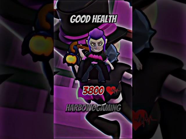 Brawlers Ranked By Health #brawlstars #edit