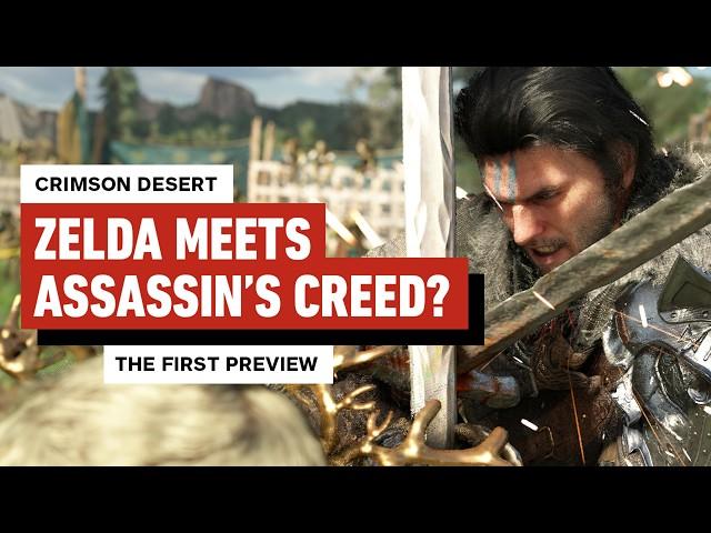 Crimson Desert Echoes Zelda and Assassin's Creed With Its Action-Packed Open World