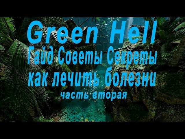 GREEN HELL.ГАЙД.КАК ЛЕЧИТЬ БОЛЕЗНИ.ПАРАЗИТЫ,ОТРАВЛЕНИЕ,ЧЕРВИ,ПИЯВКИ И РАНЫ