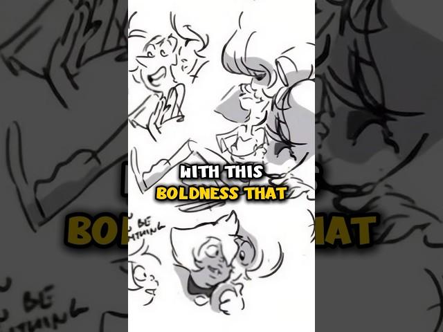 The Moment Rose fell in Love with Pearl ️ #stevenuniverse #pearlstevenuniverse #anime