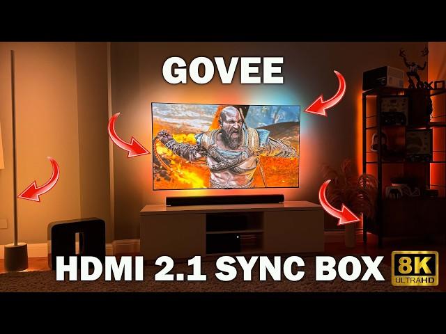 NEW Govee AI Powered HDMI 2.1 SYNC Box 2 is a GAME CHANGER!