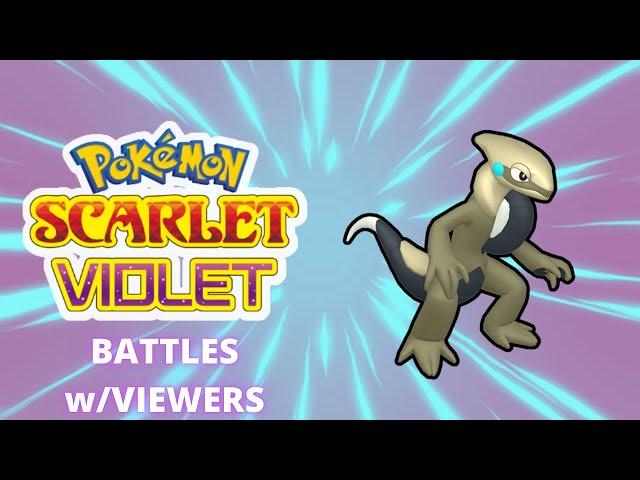 Pokemon Scarlet & Violet VS Viewers LIVE