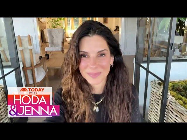 Sandra Bullock welcomes Hoda to her 60s with surprise message