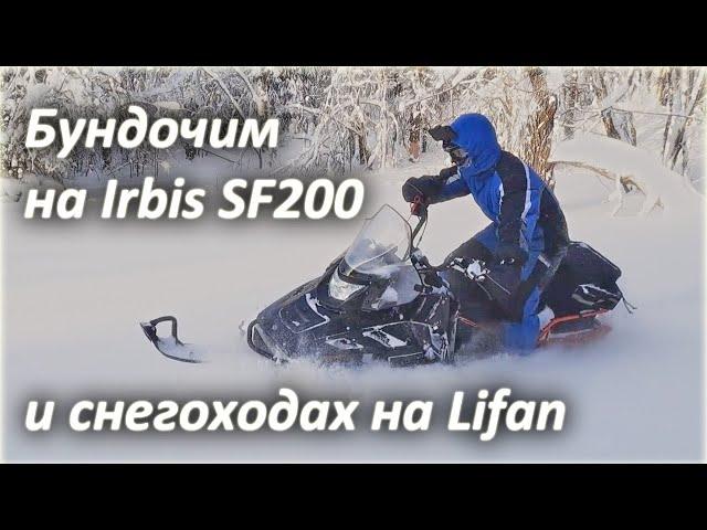 На снегоходах в тайгу! SF200 Irbis горный снегоход?:-) @Димониус-Борода   и  @VitaliySkorobogatskiy