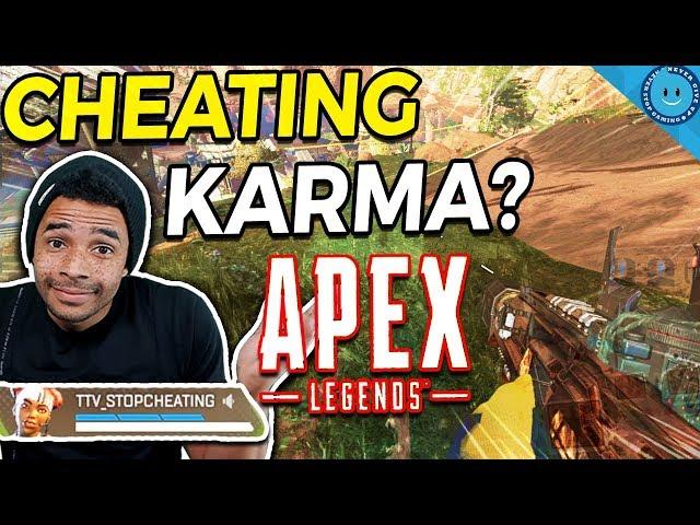 I Caught My Teammate Cheating In Apex Legends...Then He Died To Cheaters!? (Gameplay)