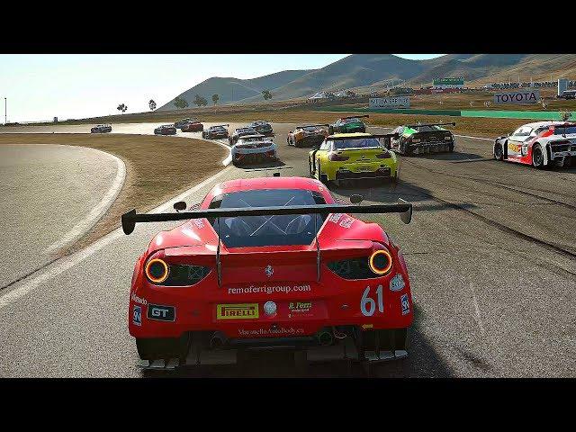 Project CARS 2 - Gameplay Ferrari 488 GT3 @ Willow Springs [4K 60FPS ULTRA]