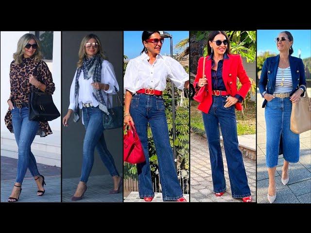 Vintage Clothing For Women Over 50 | Business Winter Outfits Fashion 2024 | Shein Outfits