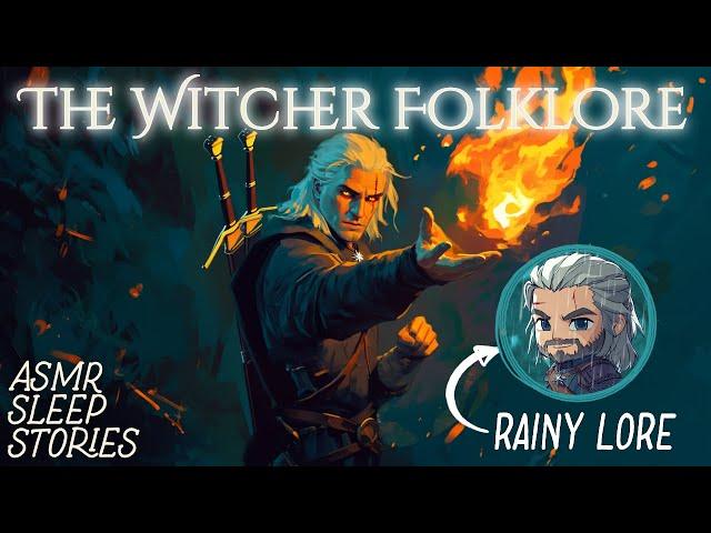 The Witcher Lore: Origins of Witchers, Magic & World | Cozy Rain Ambience Bedtime Stories