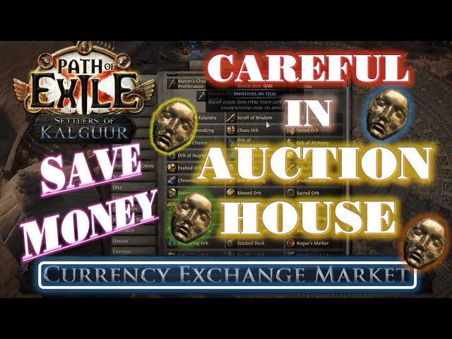 [POE 3.25] Currency Exchange Market is Great, BUT...