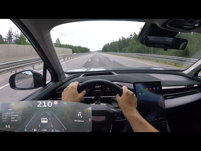 Geely Atlas - POV Top Speed