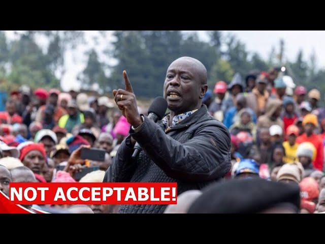 LIVE! EX DP GACHAGUA BREATHING FIRE IN NAKURU COUNTY AFTER PRESIDENT RUTO APPOINTED UHURU'S BIG MEN