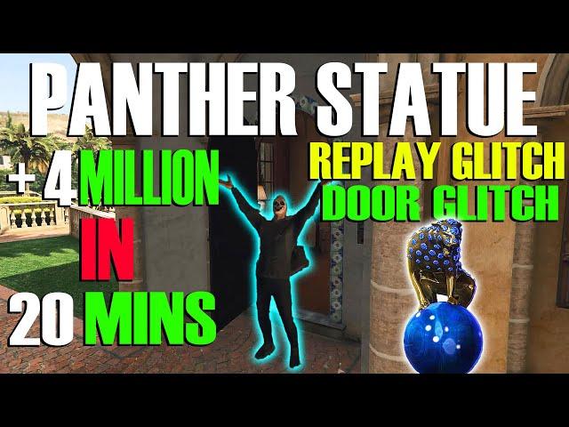 +4 Million Panther Statue Update, Replay Glitch, Door Glitch in Cayo Perico Heist GTA Online Update