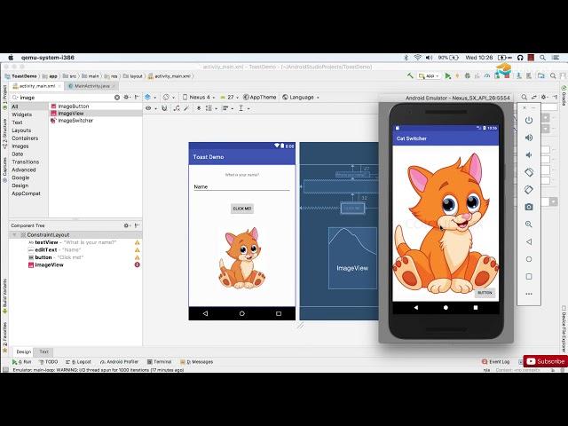 Images in Android Studio || ImageView In Android Studio | How to add images  Android Studio