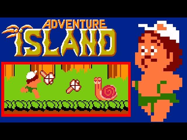 Adventure Island (NES-NA version) | full game session ️