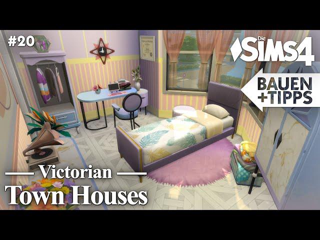 Jubiläums-Folge #20 - Die Sims 4 Victorian Town Houses + Bau-Tipps (deutsch)