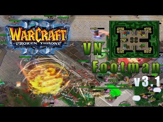 Warcraft 3: VN Footman 3.1 Full Gameplay Walkthough [Guild] | Mad Tigerrr