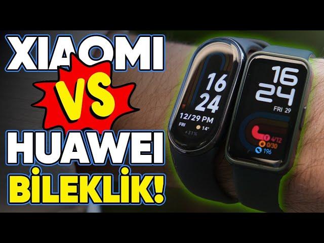 Xiaomi Mi BAND 8 vs. Huawei BAND 8: 1000 TL'ye Hangisi Alınır?