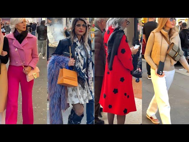 ITALY ELEGANT FASHION NOVEMBER 2024 | MILAN STREET TRENDS || UNIQUE FALL OUTFITS