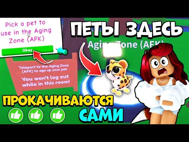 НАШЛА СЕКРЕТНЫЙ СЕРВЕР Адопт Ми для АФК ПРОКАЧКИ ПЕТОВ! Обновление Adopt Me Roblox