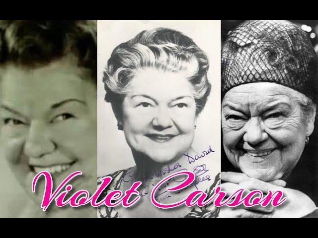 VIOLET CARSON/ENA SHARPLES