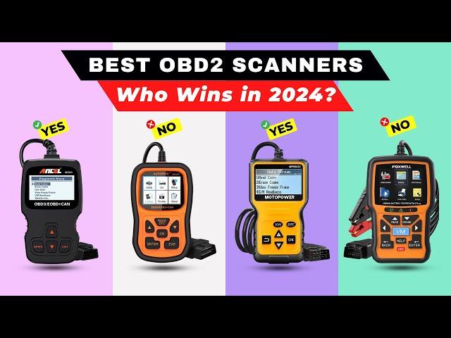 Best OBD2 Scanners 2024 [watch before you buy]