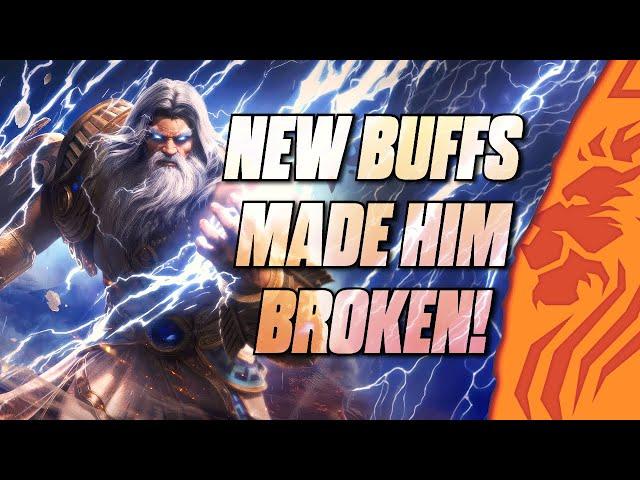 ZEUS BUFF MADE HIM BROKEN FT. WEAK3N!