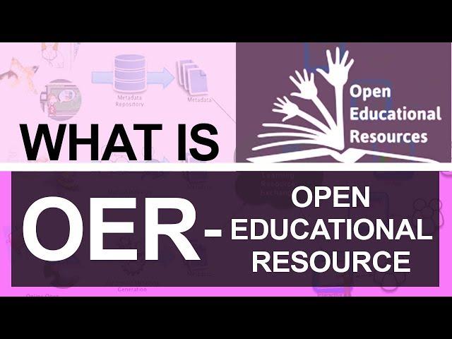 What is Open Educational Resource | Examples of OER | Types of OER | e-Learning