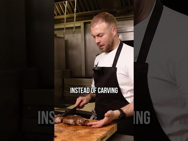How to carve steak like a chef
