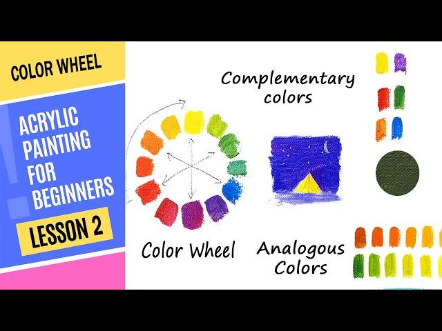 The Beginners Series / Lesson 2/ A Simple Guide to Color Mixing