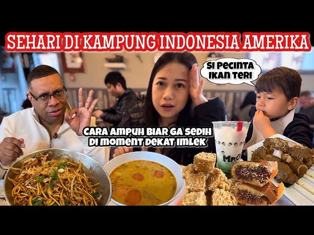 SEHARI DI KAMPUNG INDONESIA AMERIKA| BIAR GA SEDIH HOMESICK DEKAT MOMENT IMLEK|RINDU KELUARGA BESAR